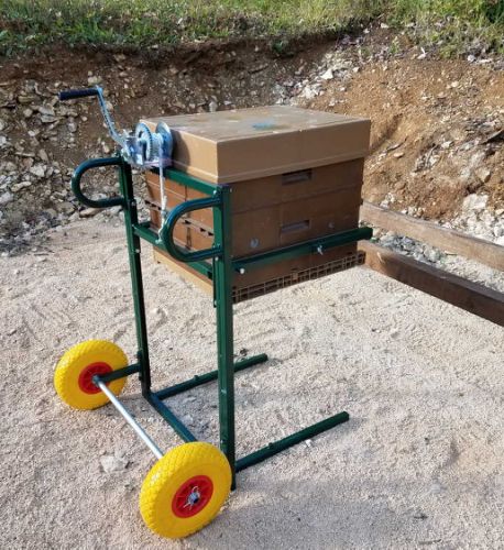 Diable lève-ruche avec prise tasseaux Nicot